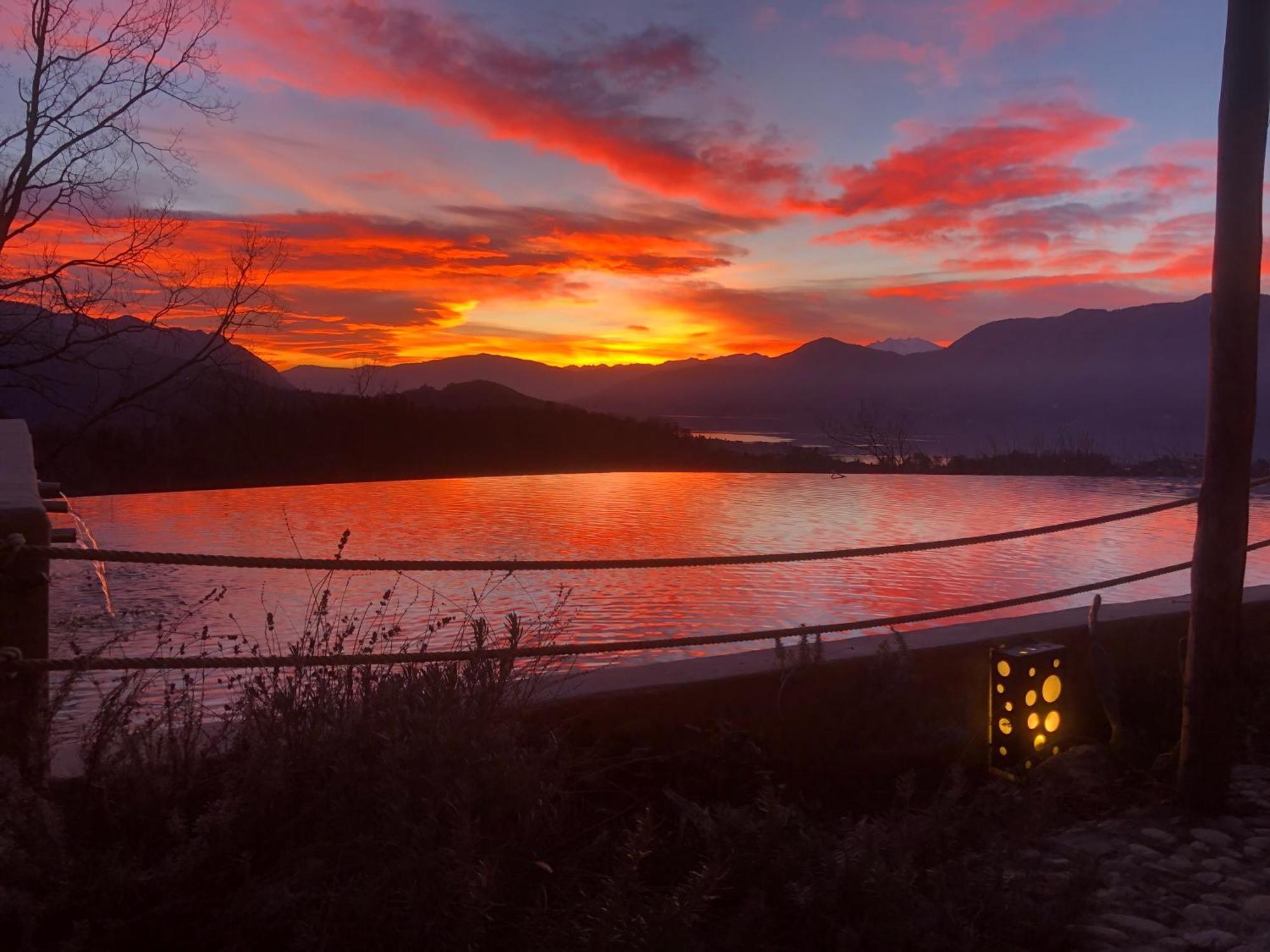 Agriturismo Voeuja Lago Maggiore Luino Kültér fotó