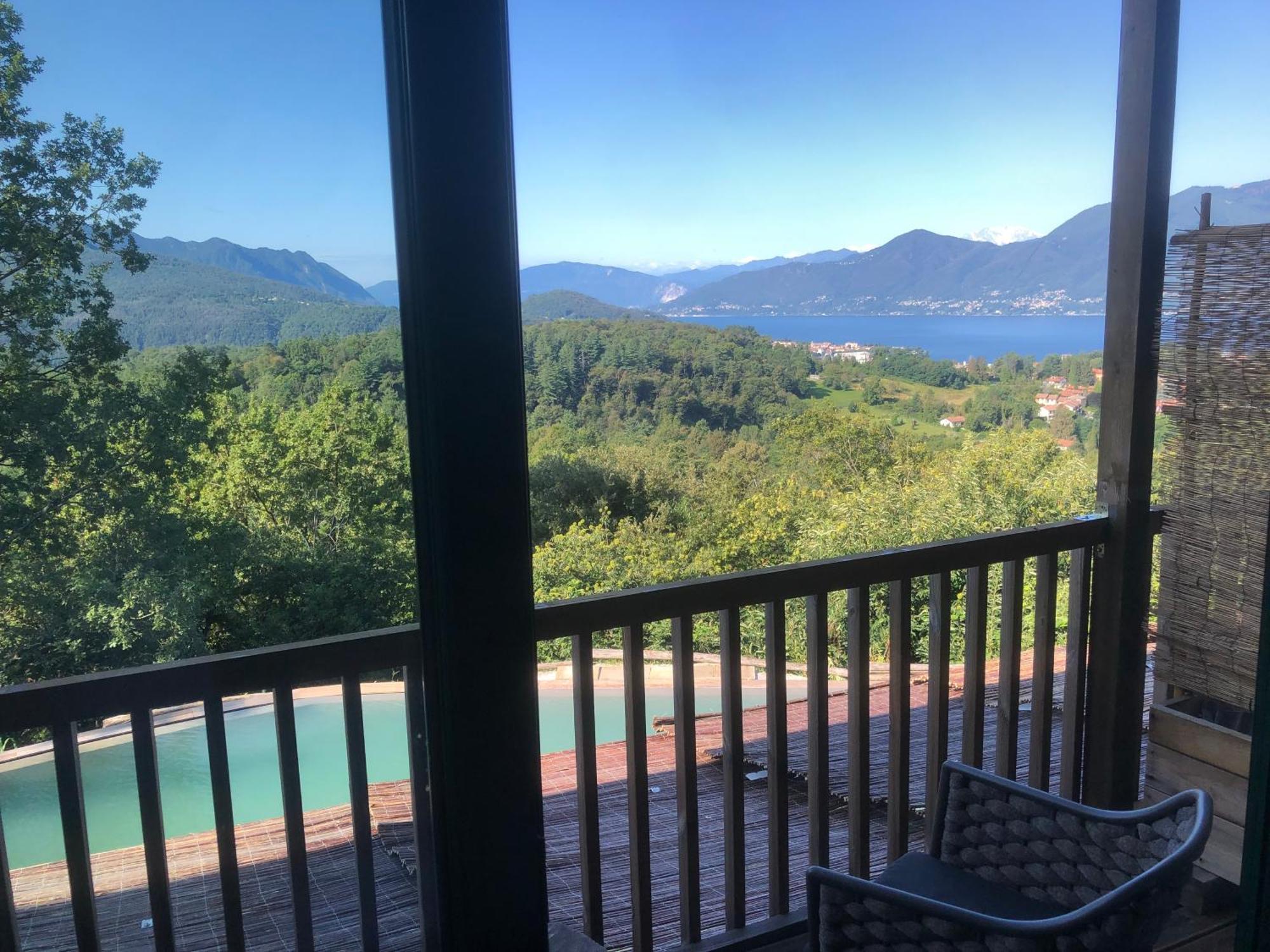 Agriturismo Voeuja Lago Maggiore Luino Kültér fotó